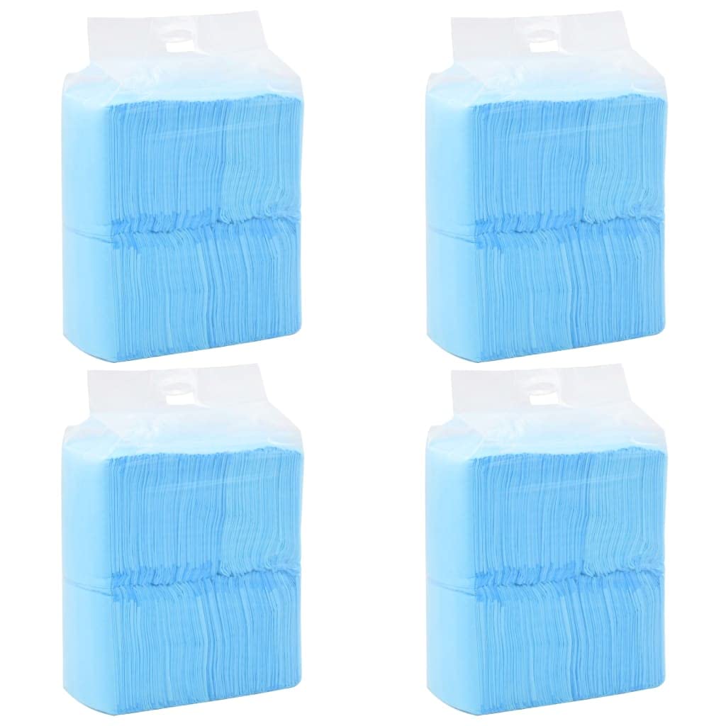 vidaXL 400x Empapadores para Mascota Textil no Tejido Animales de Compañía Casa Hogar Adiestramiento Educación Gasas Orines Micción 60x60 cm