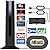 Digital Antenna for Smart TV Indoor, 2026 HD Antennas with 3M-Stick Base, 360°&Long Range Reception 4k 1080p for Local Channels, Easy Setup Antenna for TV Without Cable (Black)
