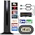 Digital Antenna for Smart TV Indoor, 2026 HD Antennas with 3M-Stick Base, 360°&Long Range Reception 4k 1080p for Local Channels, Easy Setup Antenna for TV Without Cable (Black)
