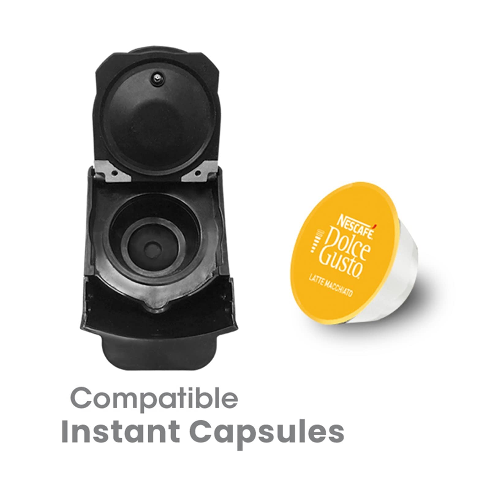 Piezas del Sistema de Adaptador de máquina de café compatibles con HiBREW H1/H2 Adecuado for Lavazza Blue o Lavazza Modo Mio o Ese Pod o Caffitaly (Size : H1 Instant)