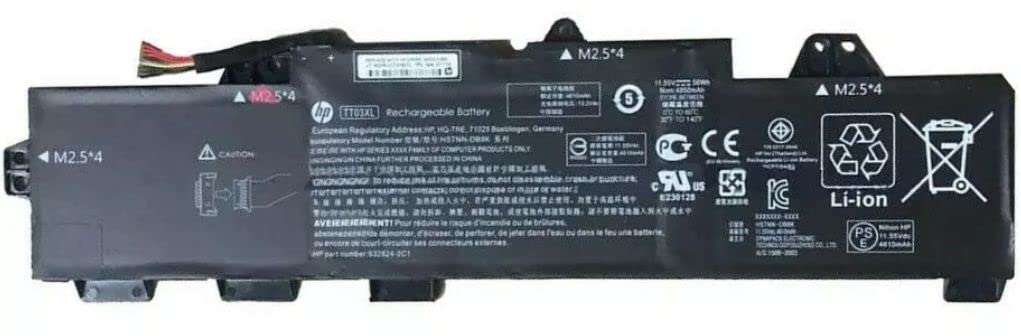 HP 933322-006 ricambio per laptop Batteria (Battery 3C 56W 4.85A LI - TT03056XL-PL RT - Warranty: 12M)