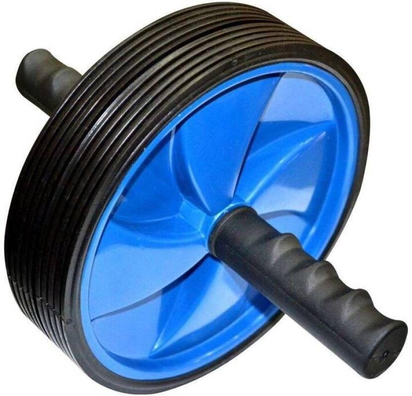 Owlix Unisex Ab Abdominal Roller for Home & Gym Workout (Blue) Ab Exerciser (Blue, Black)-picture-23