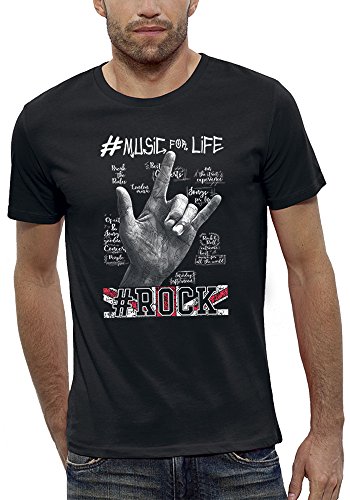 T-Shirt Rock Homme pour Concert et Festival de Métal