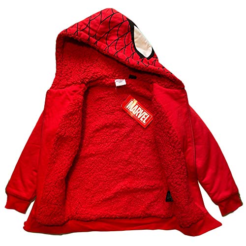 Marvel Spider-Man Little Boys Sherpa Fleece Hoodie2