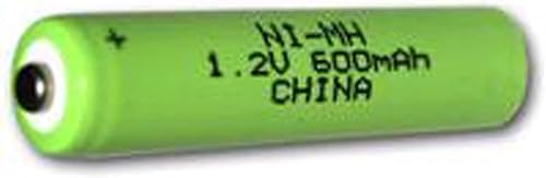 Exell 1.2V 600mAh NiMH AAA Batería Recargable Consumidor Botón Superior