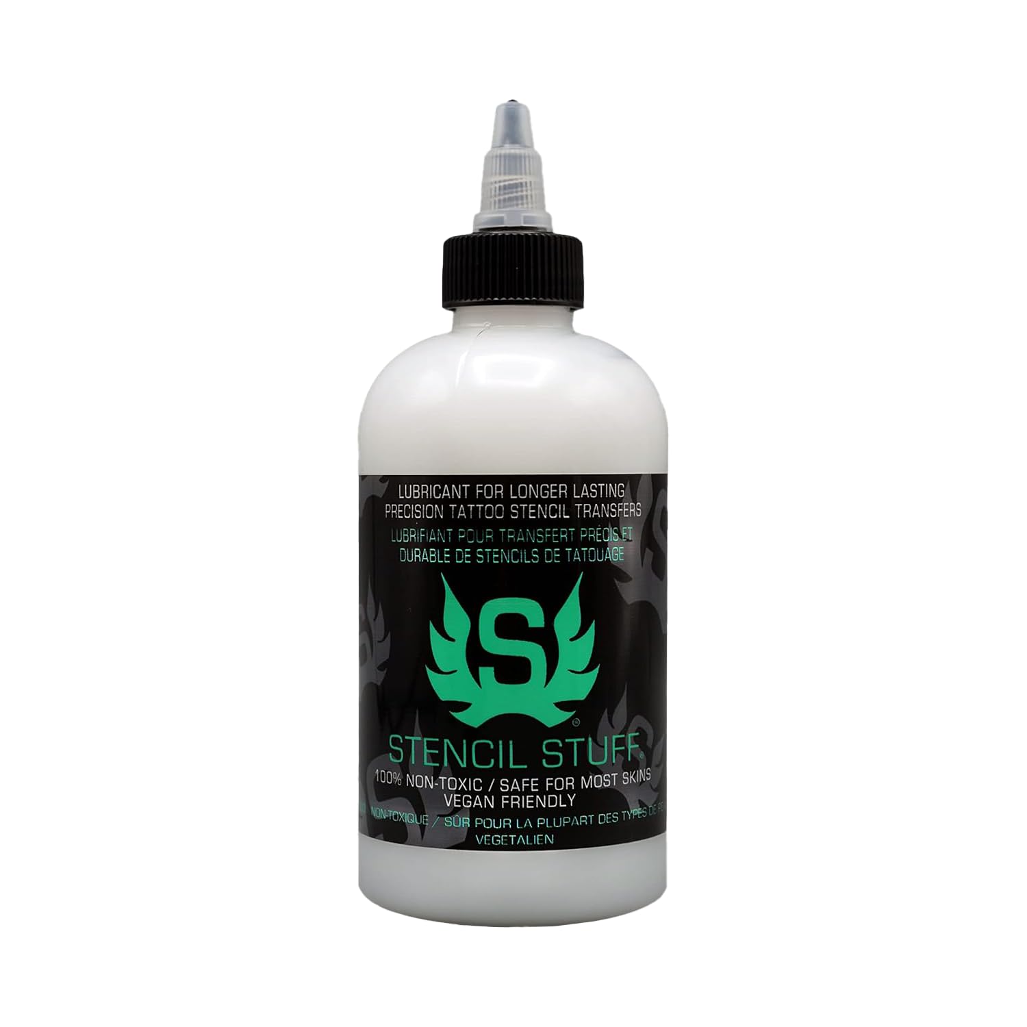 Stencil Stuff Tattoo Stencil Transfer Gel – 8oz Tattoo Stencil Transfer Solution – Vegan-Friendly Stencil Gel – Fast-Drying and Long-Lasting – Clean and Easy Application
