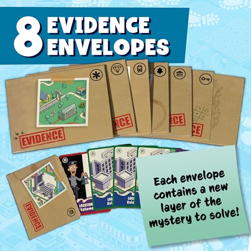 Juego de Mesa Junior Detective Mysteries para niños de 8+ años miniatura 5