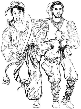 Easy Pirate Pants Pattern