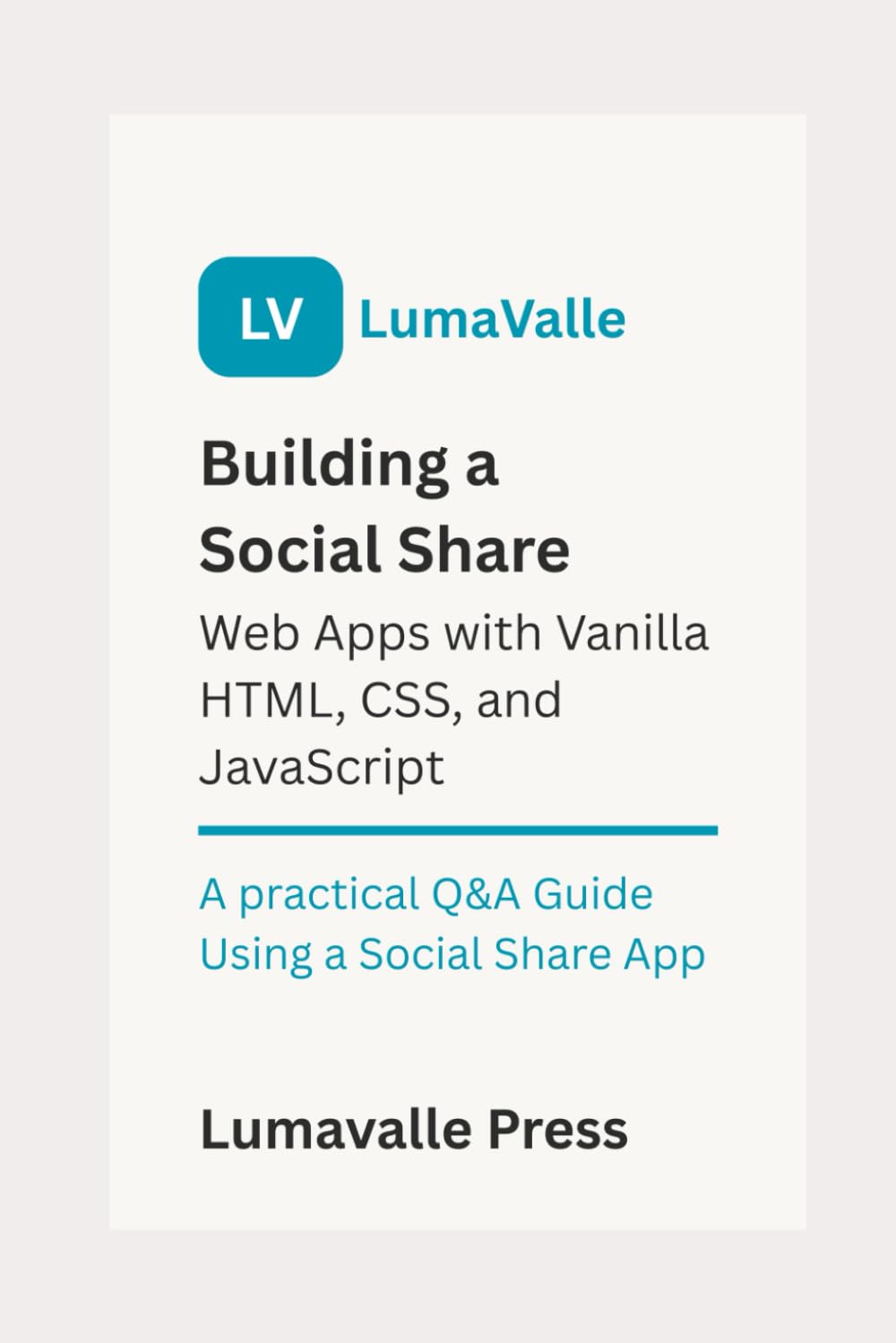 Building a Social Share Web App with Vanilla HTML, CSS, and JavaScript.