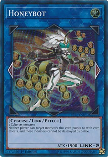 Honeybot - YS17-EN042 - Super Rare - 1ª Edición - Starter Deck: Link Strike (1ª Edición)