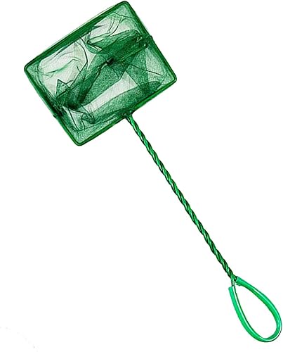 Red para pecera de 8 pulgadas, acuario de red de peces, red de acuario con mango de 12 pulgadas