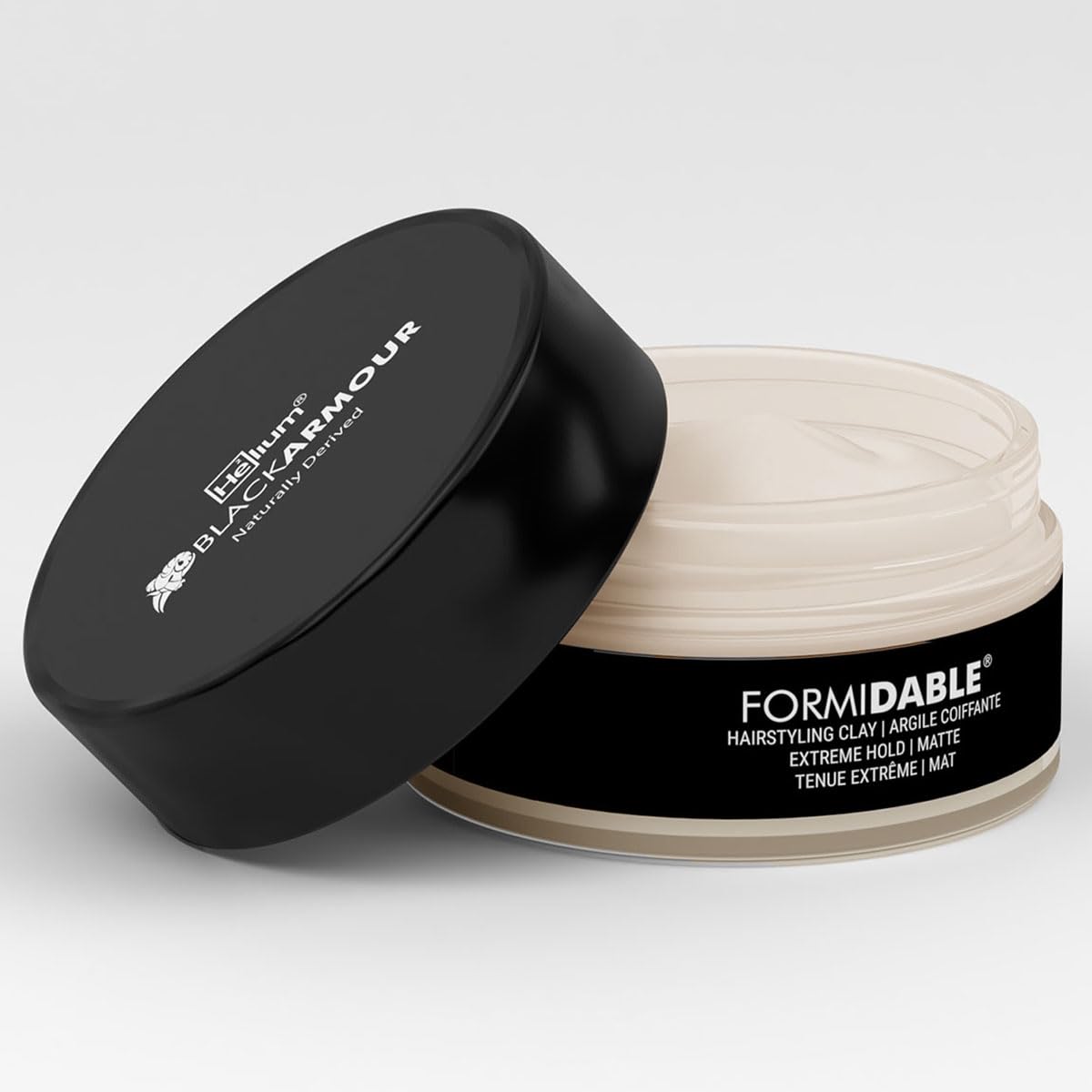 Helium For Men Formidable Hair Clay (Black Armour)100g