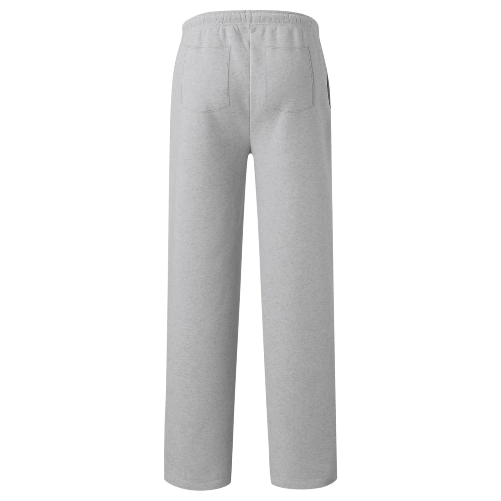 Pantalones de chándal para niños, pantalones de deporte de pierna recta, cintura elástica, pantalones de jogger con bolsillos, holgados, cómodos, para el tiempo libre, para la escuela, el día a día