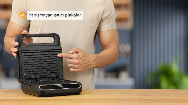 Arzum AR2052-S Tostçu Mini Tost Makinesi - Siyah : Amazon.com.tr
