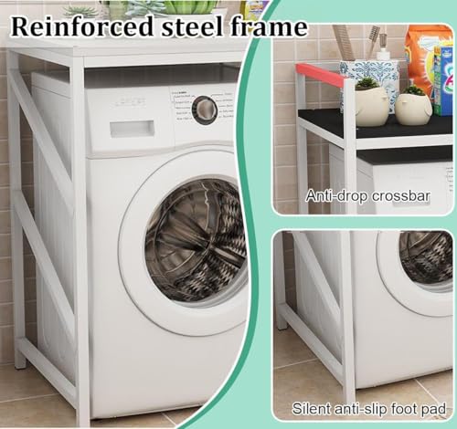Structure haut de gamme pour superposition sécurisée de lave-linge et sèche-linge - 6