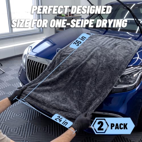 AetherAuto 1300GSM Edgeless Drying Towels