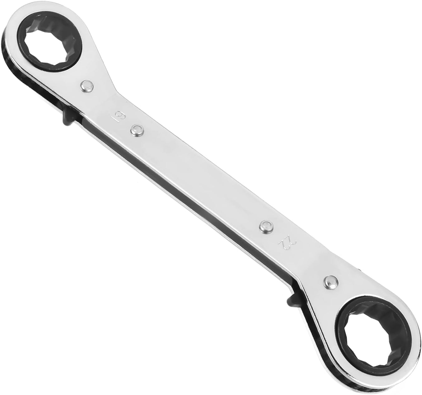 Utoolmart Reversible Ratcheting Wrench, Double Box End Ratcheting