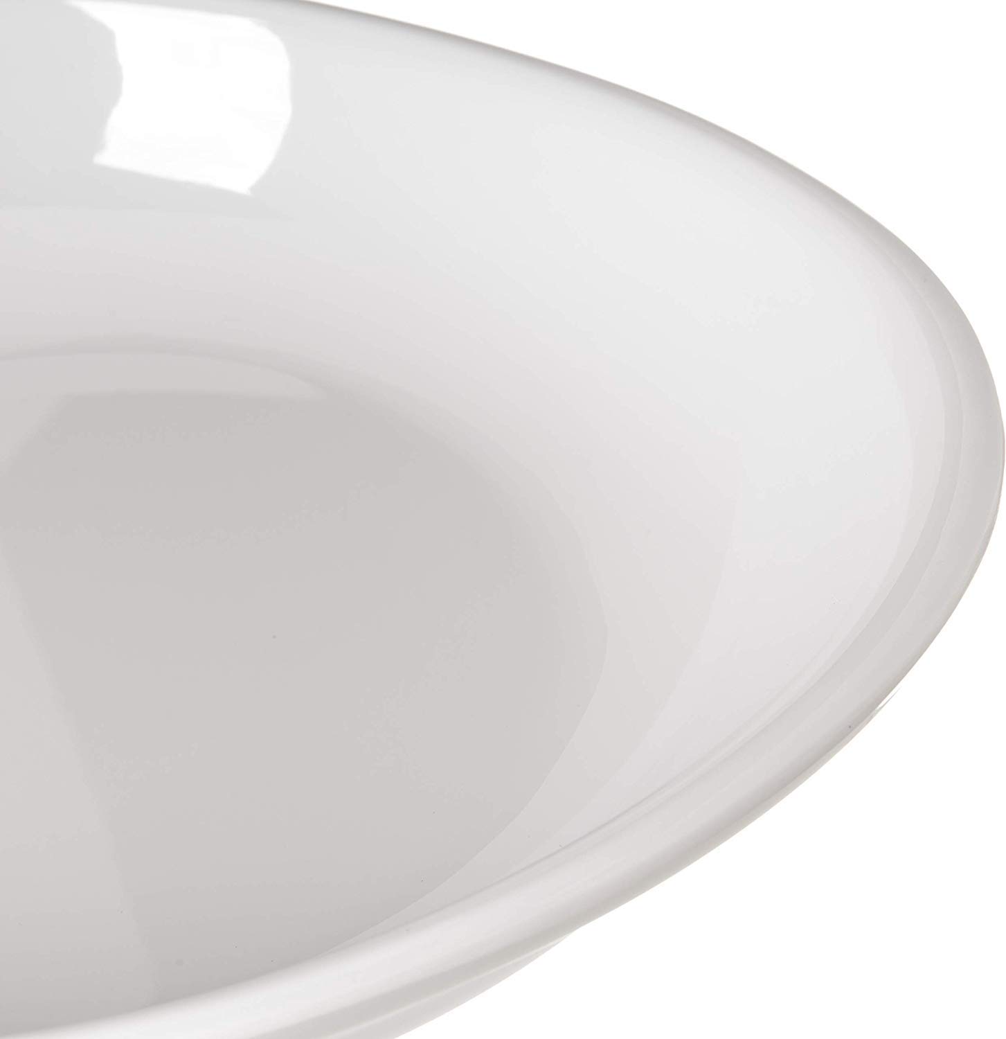 Assiettes à pâtes design gris mat Carlisle Stadia 29,2 cm