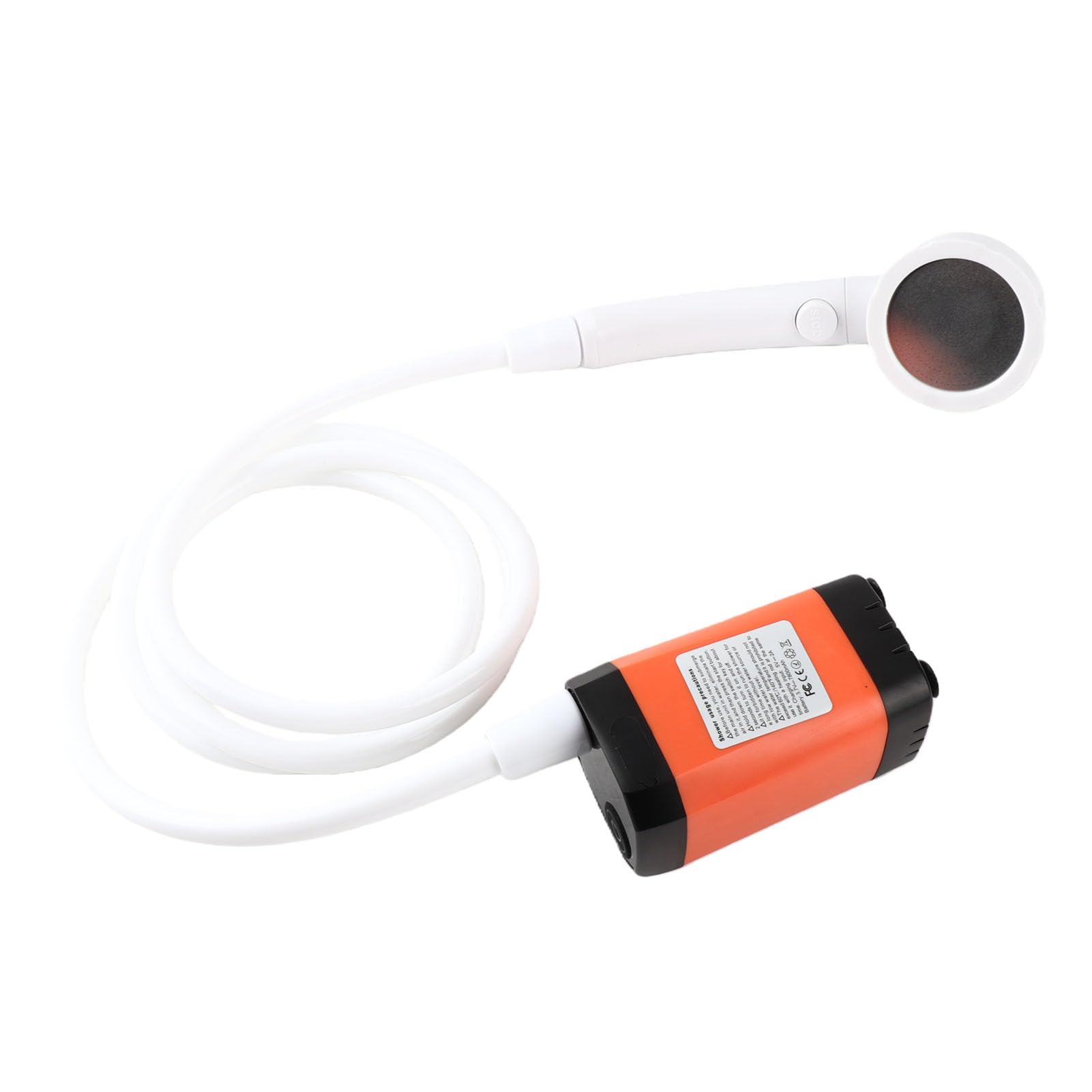 Alomejor Doccia Portatile Ricaricabile con Display Temperatura, Shower