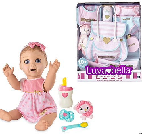 luvabella diaper bag nursery gift set