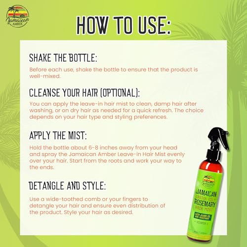 Spray Capilar JAMAICAN Ambre Leave In 236 ml miniatura 7