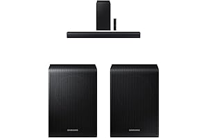 Samsung HW-C450 2.1ch Soundbar with SWA-9200S Wireless Rear Speaker Kit, Elevate Your...