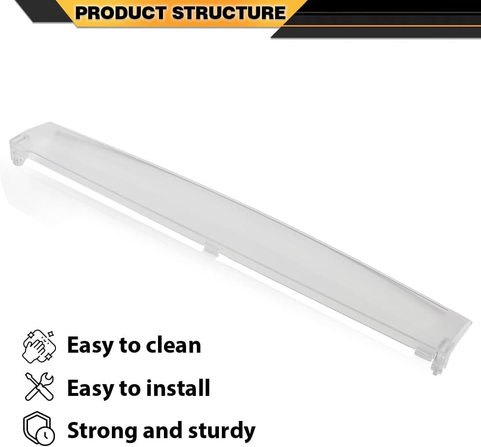 CNNELL Drawer Decor Tray Cover Compatible with LG Refrigerator ACW74118102 AP5974364 MCR65017001 PS11707474
