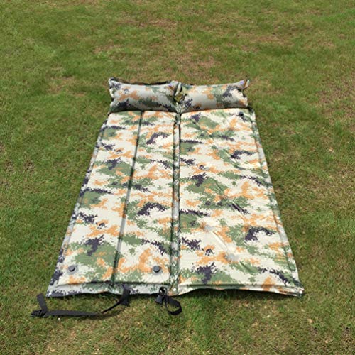 Almofada de dormir LIOOBO para ambientes externos autoinflável, almofada compacta para acampamento c