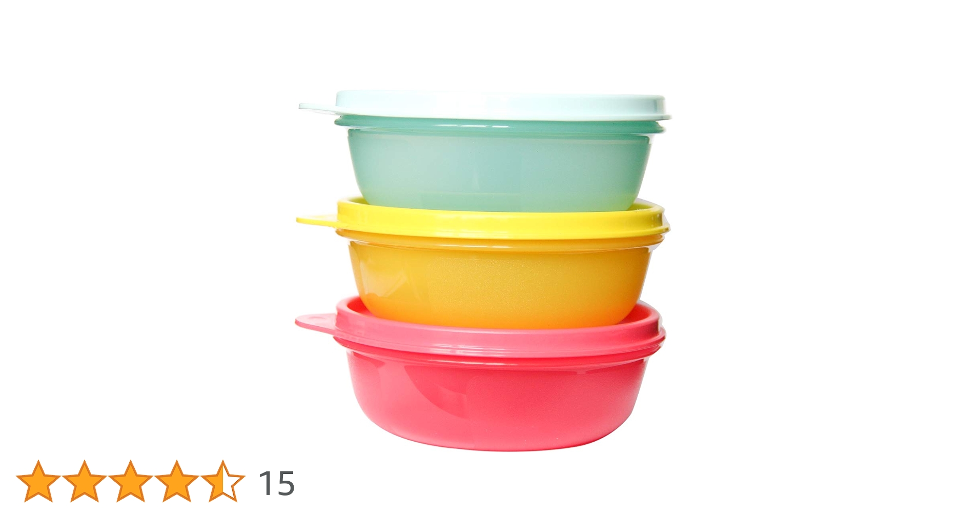 Amazon | Tupperware S.S.ボウル密閉ストレージコンテナセット