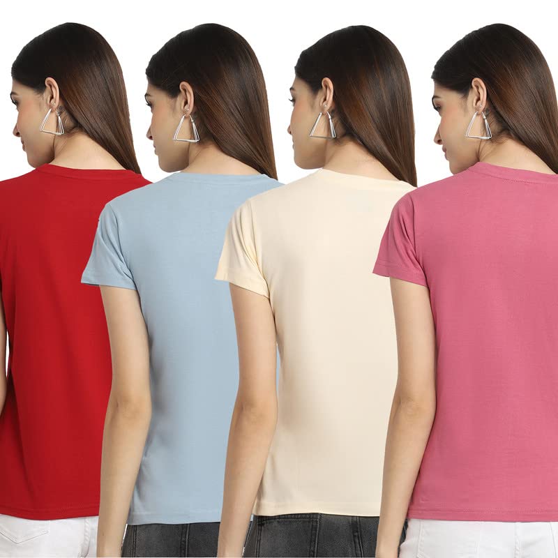 Preneum T-shirt graphique à coupe droite pour femme
