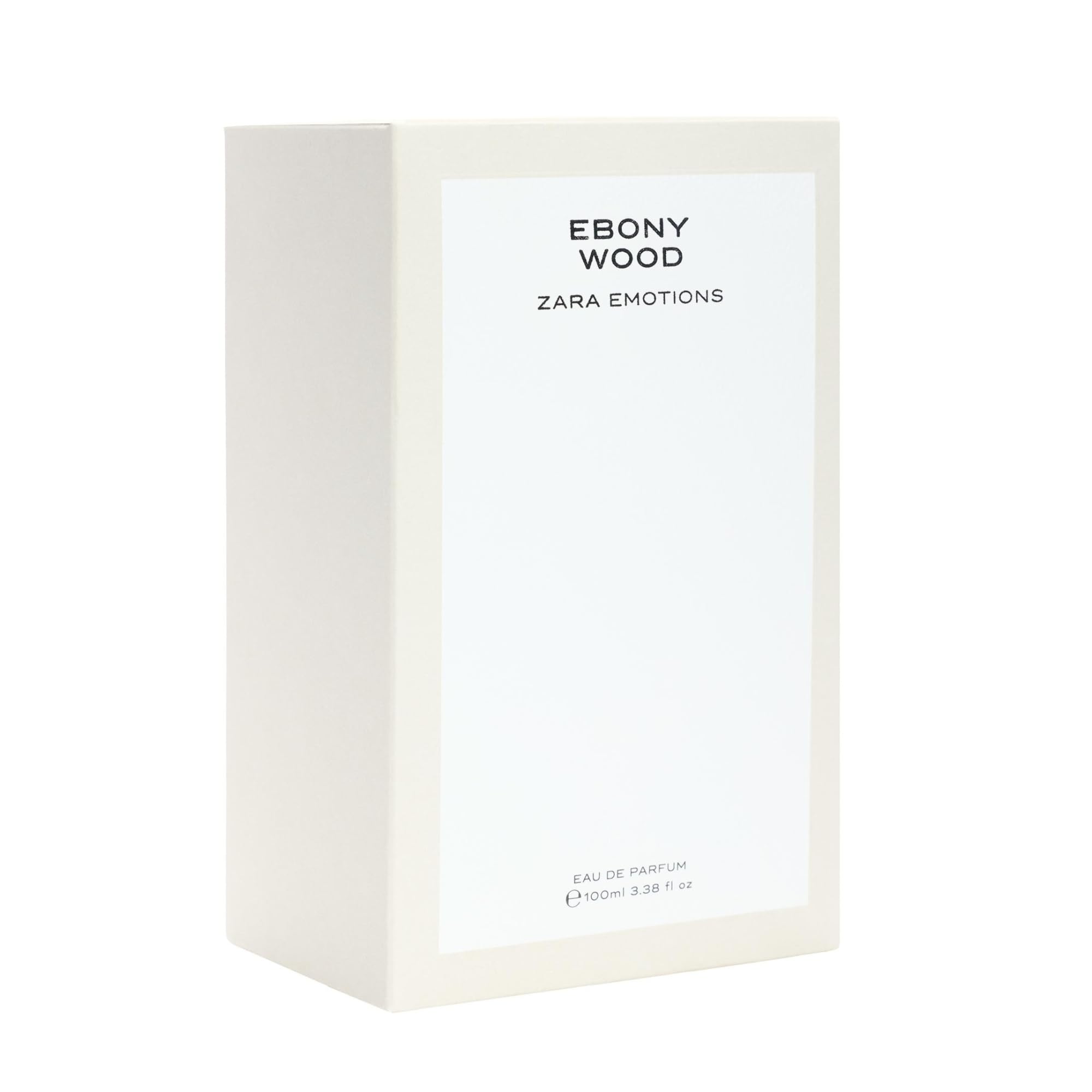 EBONY WOOD Parfüm Eau de Parfum 100ml – Holzig-würziger Unisex Duft mit Grapefruit, Zypresse, Rosa Pfeffer, Kaffee, Patchouli & Vetiver – Elegantes langanhaltendes Parfum für Damen und Herren