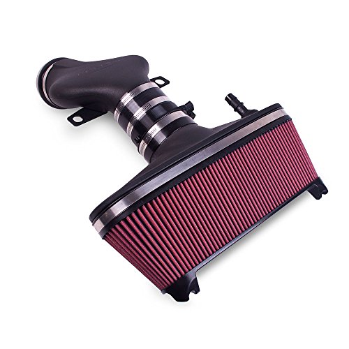 AIRAID Cold Air Intake System by K&N: Increased Horsepower, Cotton Oil Filter: Compatible with 2001-2004 CHEVROLET (Corvette, Corvette Z06) AIR-250-292