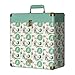 Arkrocket x Elvis Vintage Vinyl Record Storage and Carrying Case, Fits All Standard Records - 33 1/3, 45 and 78 RPM, Holds 30 Albums, Perfect for Your Treasured Collection - Turquoise