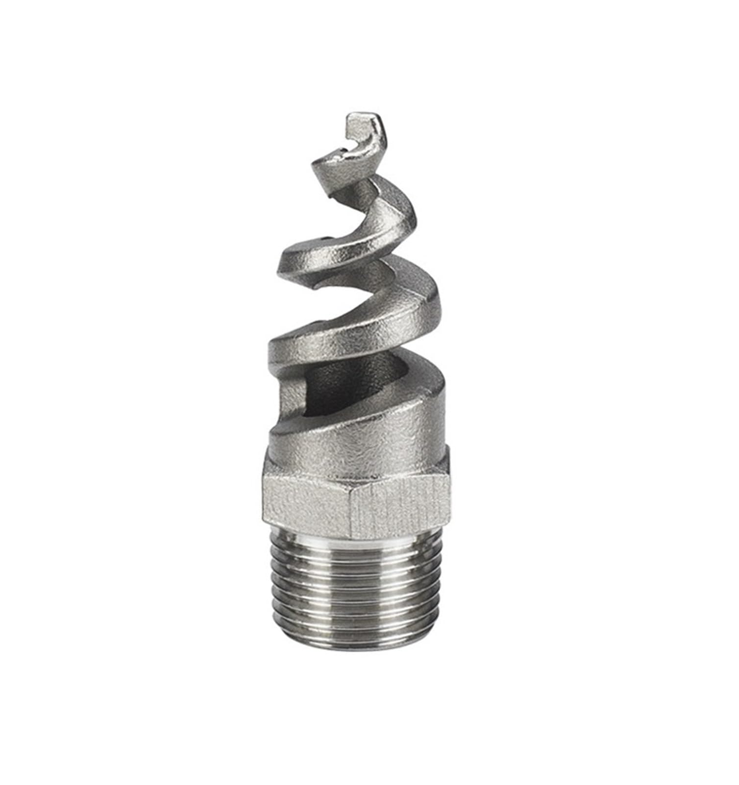 Buse spirale en acier inoxydable 304 givrée buse filetée G1 industrielle - 4