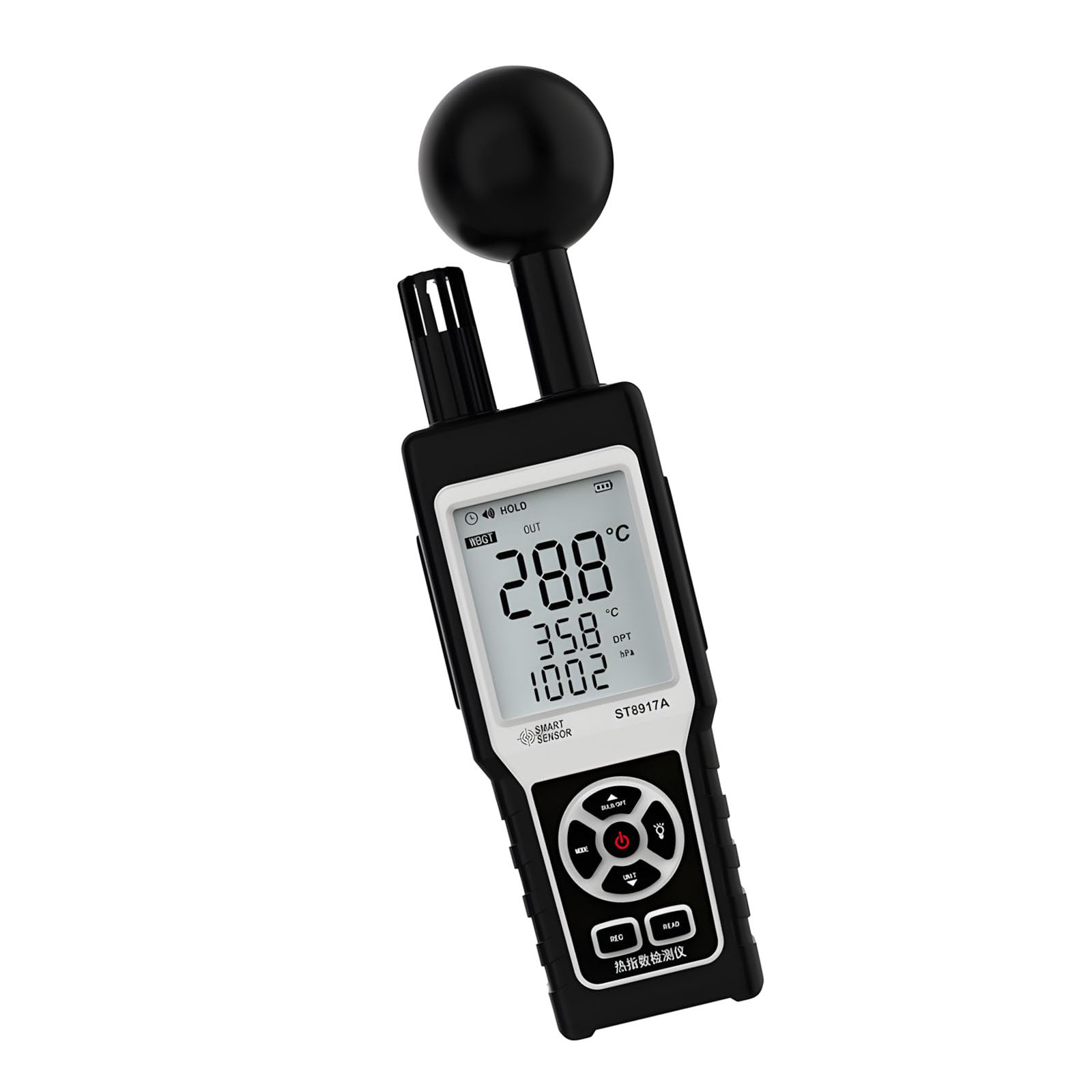 Fexxkg A Precisioned Thermal Nalyzers For Wet Bulb Nd Ir Pressure Featuring Memory Storage Lightweight Wbgt Dat Logger