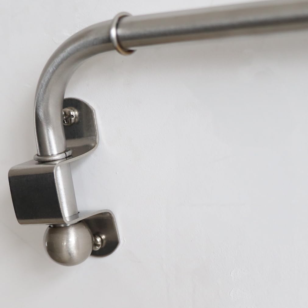 Swing Arm Rods（Set of 2）, 0.47inch Diameter, 27.6 inch to 39.4 inch (Stainless Steel, 27.6 inch to 39.4 inch)