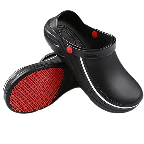 [RemeeHi] �L�b�`�����d����ƌC �~�[ �����T���_�� �H�i�֌W��Ɨp �����C ���S���ϖ� �h������~ �j�����p 22.5-27.0cm�Ή� (�u���b�N, �W���j�A, 25.5 cm, ���l, ���{�̌C�̃T�C�Y���@)