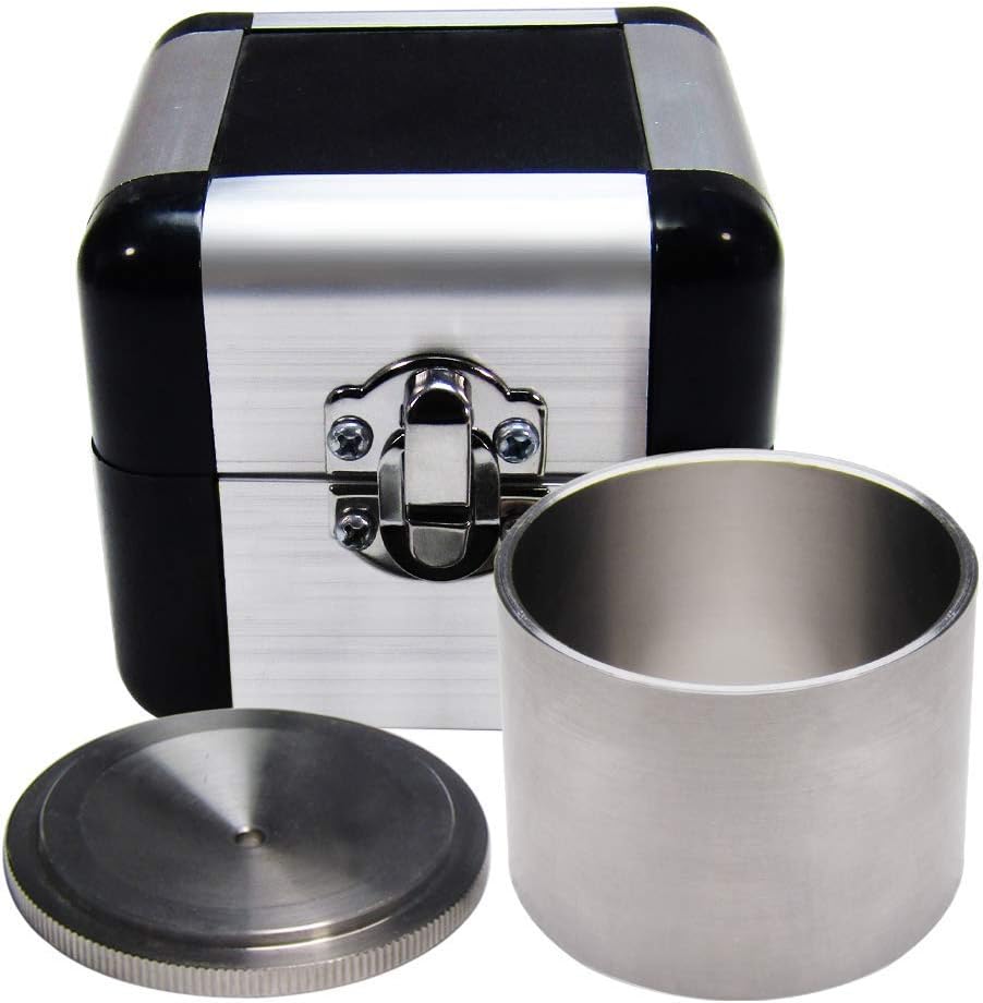 YUCHENGTECH Paint Density Specific Gravity Cup Stainless Steel Paint Density Determiner Pycnometer Coating Specific Gravity Cup(37ml)