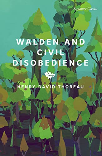 Walden and Civil Disobedience (Signature Editions) 1435171810 Book Cover