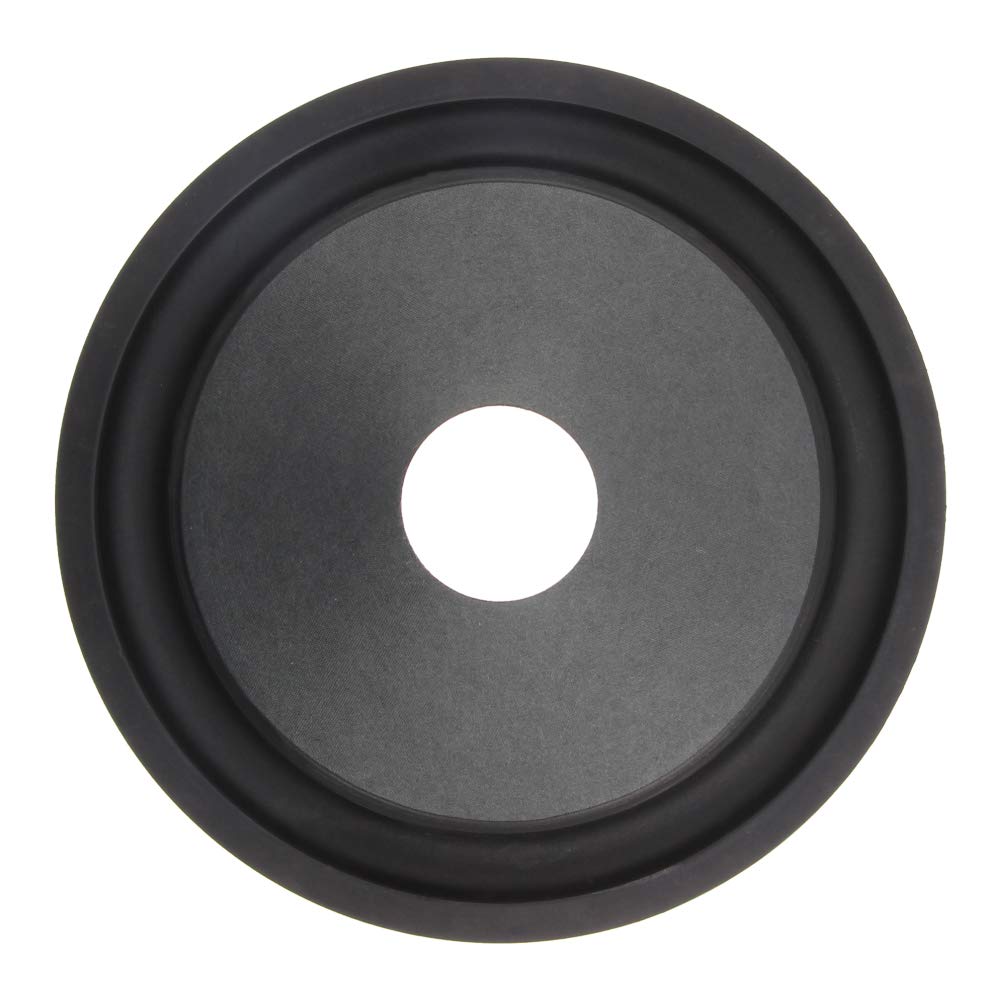 Fielect 5 inches Paper Speaker Cone Subwoofer Cones Drum Paper 1 inches Inner Diameter with Rubber Surround 1Pcs