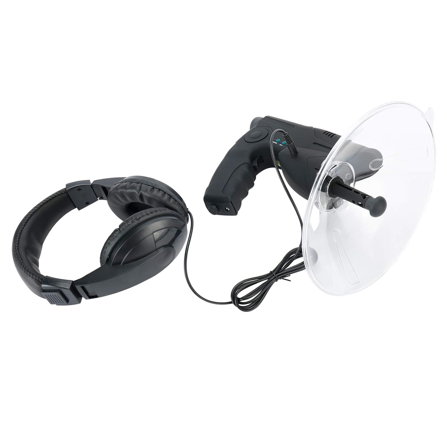 MatLogix Bird Recording Observing Listening Device Scientific Nature Explorer Electronic Sound Amplifier Ear Bionic Birds Recording Watcher 8X Monocular Telescope with Headphone