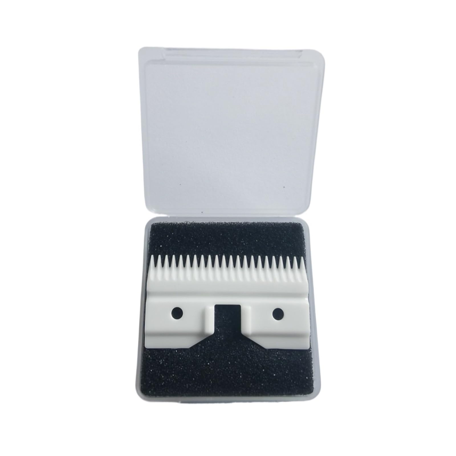 22Teeth Pet Clipper High Carton Steel And Ceramic，Compatible For Oster，A5 Series Moving Replacement Blade Fits(White ceramic,1pcs)