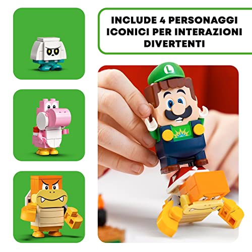 LEGO-Super-Mario-Avventure-di-Luigi-Starter-Pack-Giocattolo-da-Costruzione-Personaggi-Interattivi-Idee-Originali-per-un-Regalo-di-Natale-71387