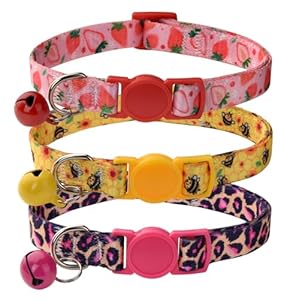 MarukoPet Katzenhalsband 3-Stück Set C