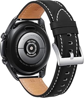 Replacement Band Compatible with Samsung Galaxy Watch Watch6 6 Classic 40mm 44mm 43mm 47mm, 20mm Genuine Leather Strap Bracelet for Galaxy Watch5 / 5 Pro 4 Classic