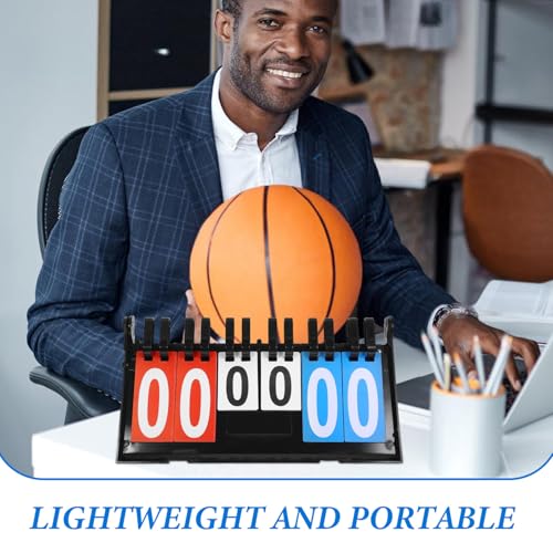Marcador Portátil Plegable para Baloncesto y Tenis de Mesa miniatura 3