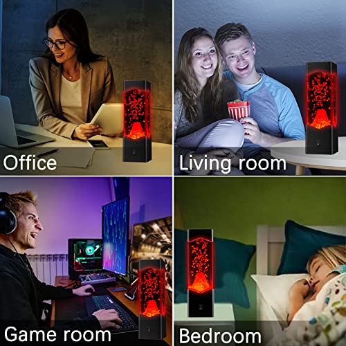Lava Lamp For Adults, Volcano Led Lava Lamps Novelty Night Lights Mood Table Lamp For Home Bedroom Office Desktop Decoration Kids Girls Boys Teens Halloween Birthdays Christmas Gifts #TOP3