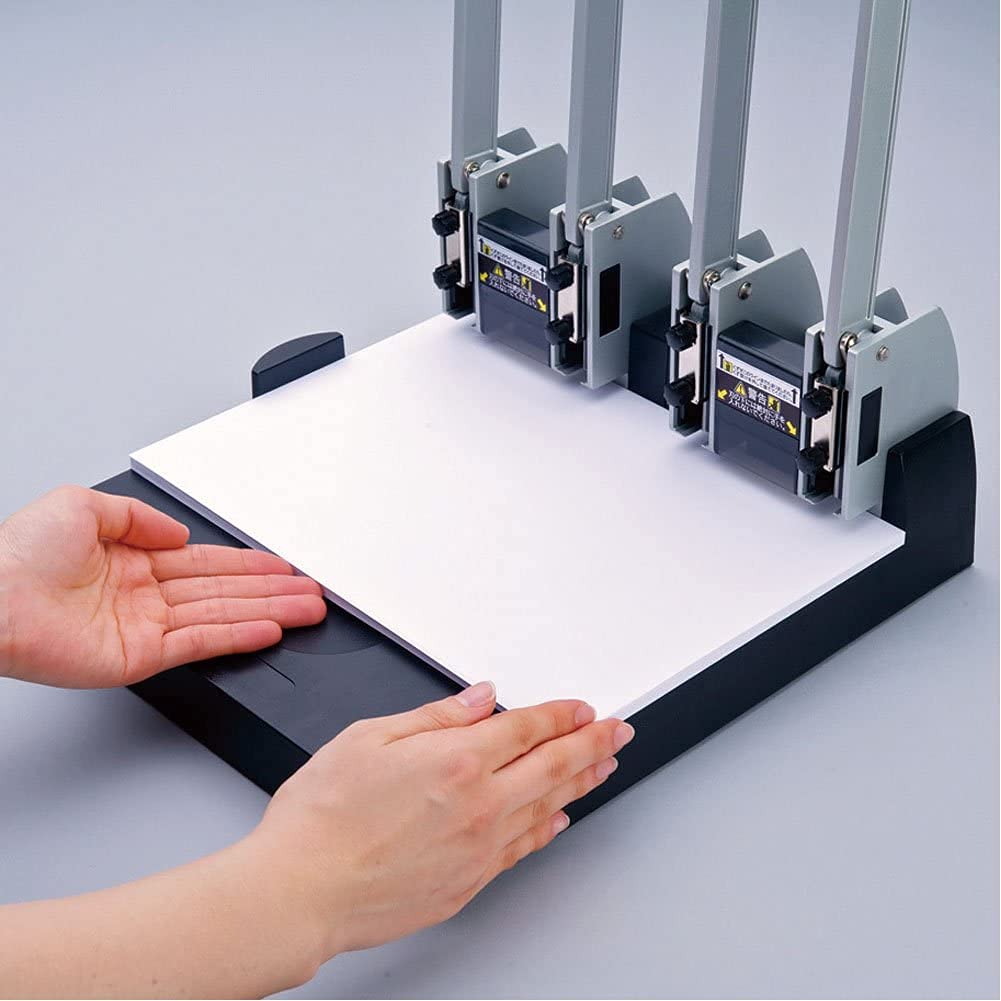 Amazon | カール事務器 穴あけパンチ 強力 4穴 165枚 No.124N | 穴あけ  