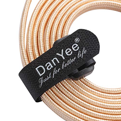 [Upgraded] Cat 8 Ethernet Cable, Danyee Nylon Braided 16Ft Cat8 High Speed Professional Gold Plated Plug Stp Wires Cat 8 Rj45 Ethernet Cable 3Ft 10Ft 16Ft 26Ft 33Ft 50Ft 66Ft 100Ft (Gold 16Ft) #TOP7