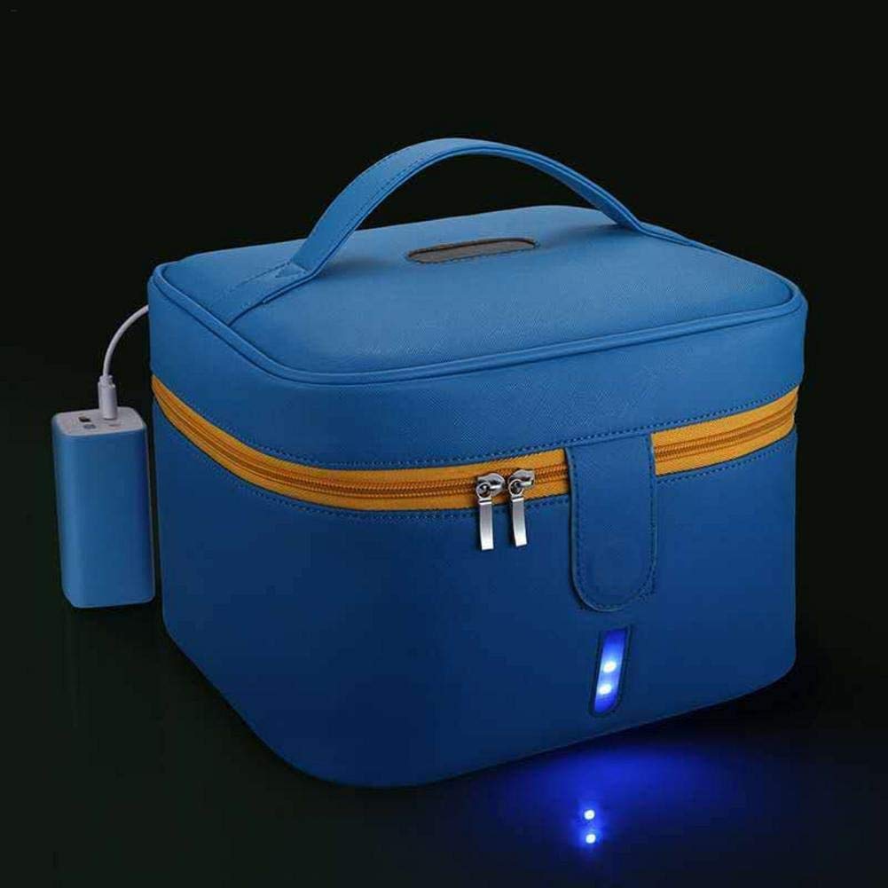 GZD Sterilizzatore UV Borsa, disinfezione Portatile sterilizzatore di Sicurezza, ha Condotto la disinfezione UV Pacchetto del Sacchetto, Multifunzionale sterilizzatore Box per Maschere/babybottle /